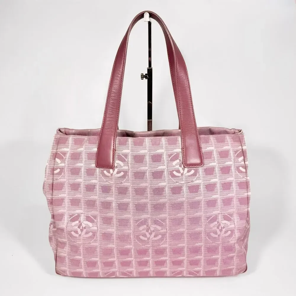 Chanel Nylon Travel Line Tote Bag